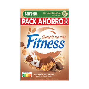 Imagen de NESTLÉ FITNESS Cereales integrales de chocolate con leche 540 gr.