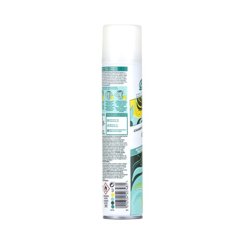 BATISTE Original Champú en seco en spray para un cabello limpio y fresco al instante 200 ml.