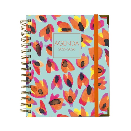 Agenda escolar 25/26, surtido de colores y diseños, MIMBEK.