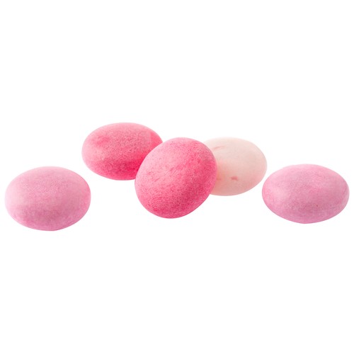 MENTOS Bolsa de caramelos masticables mix frutos rojos con zumo de frutas 160 g.