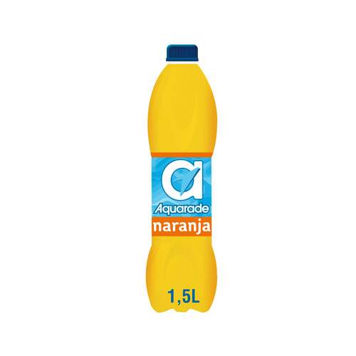 AQUARADE Bebida isotónica de naranja botella de 1,5 l.