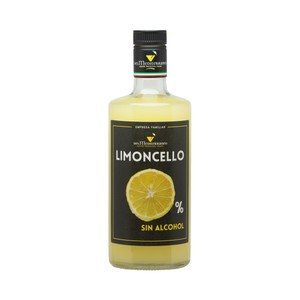 Imagen de DEL MEDITERRANEO Limoncello (licor de limón) sin alcohol botella 70 cl.