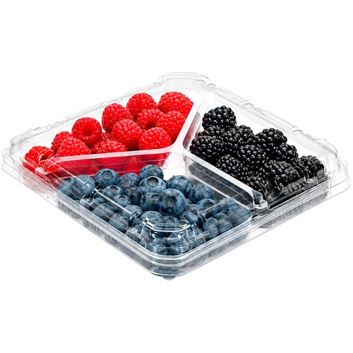 Surtido de frutos rojos, tarrina 300 g.