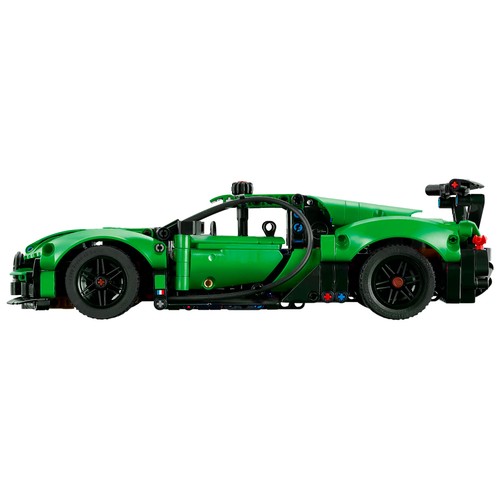 LEGO Technic 42241 Hipercoche Bugatti Chiron Pur Sport, color verde