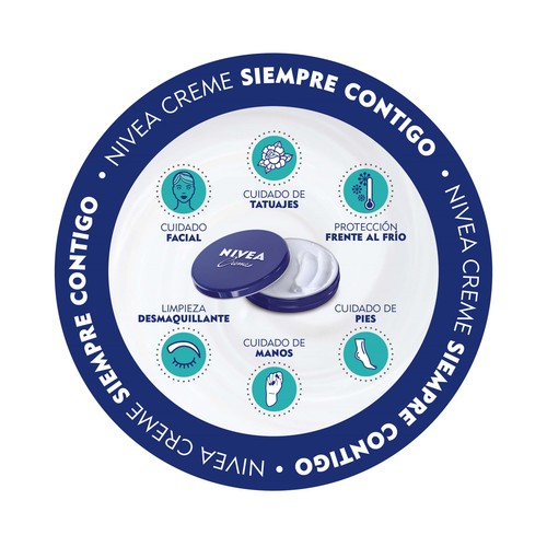 NIVEA Crema corporal hidratante multiusos 150 ml.