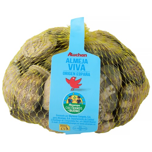 ALCAMPO CULTIVAMOS LO BUENO Almejas japónicas  500 g.