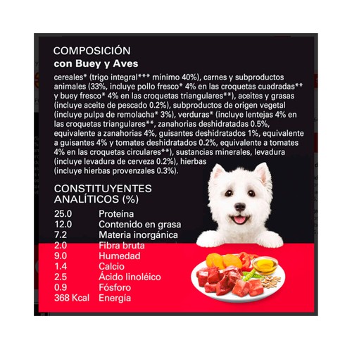CESAR Alimento seco ternera y aves 1.4kg