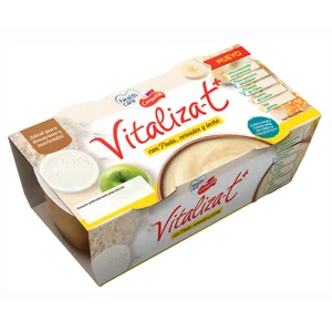CAMPOFRÍO HEALTHCARE Vitaliza-t fruta y cereales 2 x 130 gr.