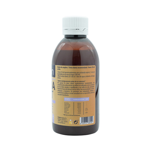 SANON Complemento alimenticio a base de alcachofa y zarzaparrilla y sabor a limón SANON Drena fort 250 ml.
