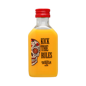 Imagen de KICK THE RULES Crema de licor de mango con un toque de tequila botella 5 cl.