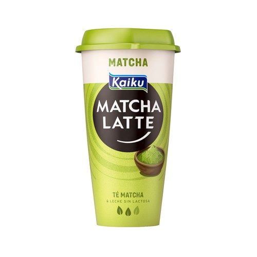 KAIKU Matcha Té matcha con leche sin lactosa 230 ml.