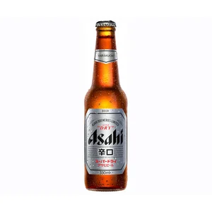 ASAHI Super dry Cerveza en botella 1 uds x 33 cl.