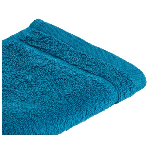 Toalla de tocador color azul, 400g/m², ACTUEL.