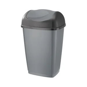 PRODUCTO ECONÓMICO ALCAMPO Cubo de basura Swing plástico 100% reciclado PRODUCTO ECONÓMICO ALCAMPO 25 l.