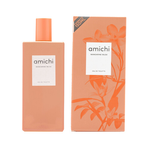AMICHI Eau de toilette para mujer con vaporizador en spray AMICHI Mandarine musk 150 ml.