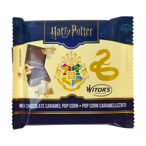 WITOR'S Chocolatina Harry Potter con palomitas caramelizadas 40 g.