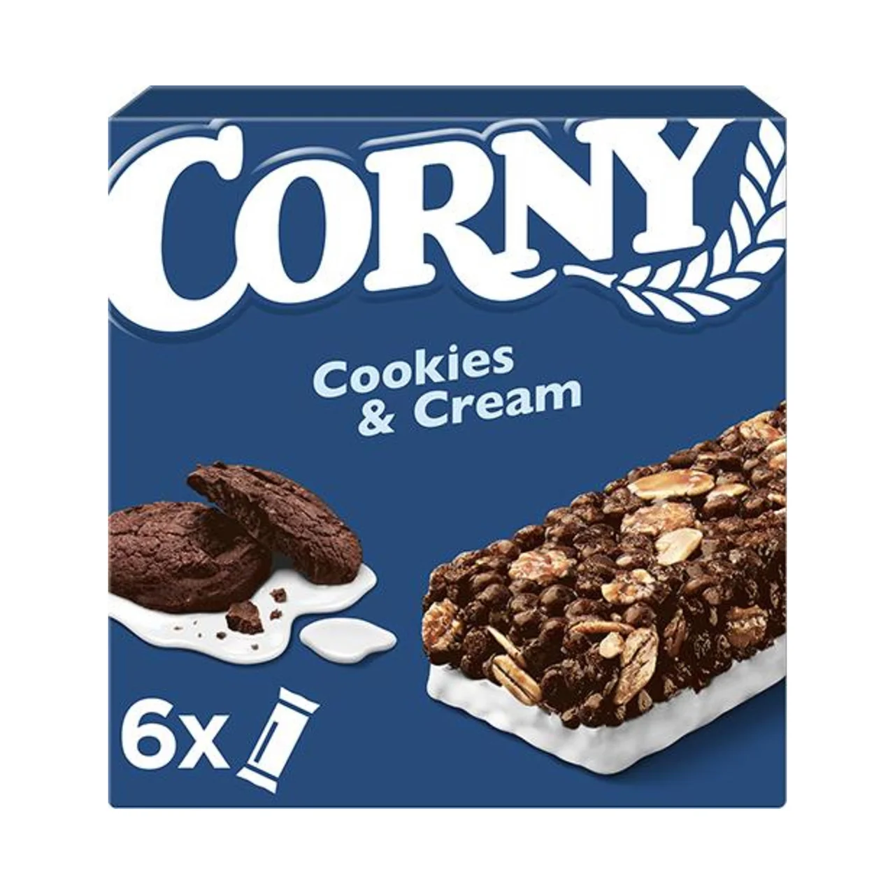 Barrita de cereal cookies & cream 6X23gr