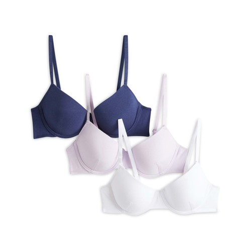 Lote de 3 sujetadores coordinados para mujer IN EXTENSO, talla 90C.