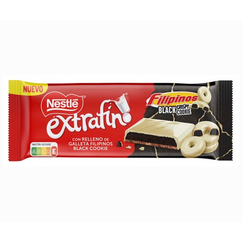 NESTLÉ Chocolate con leche con relleno de filipinos 84 g.