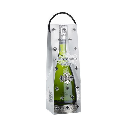 SEGURA VIUDAS Cava brut reserva con D.O. Cava botella 75 cl.