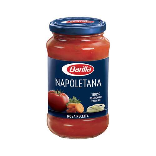 BARILLA Salsa Napoletana (Napolitana) con base de tomate BARILLA 400 g.