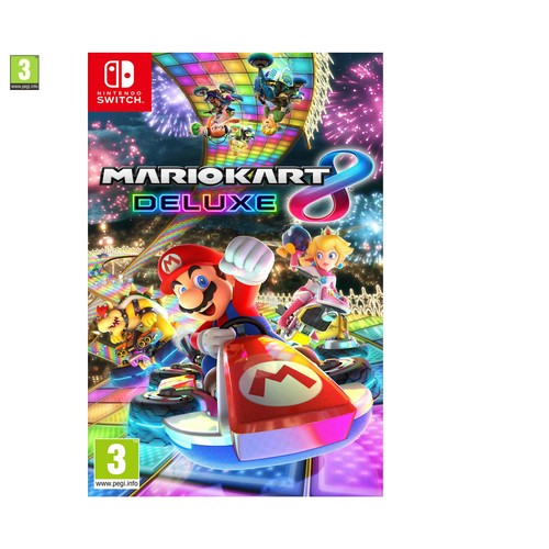 Mario Kart 8 Deluxe, NINTENDO SWITCH. PEGI: +3.