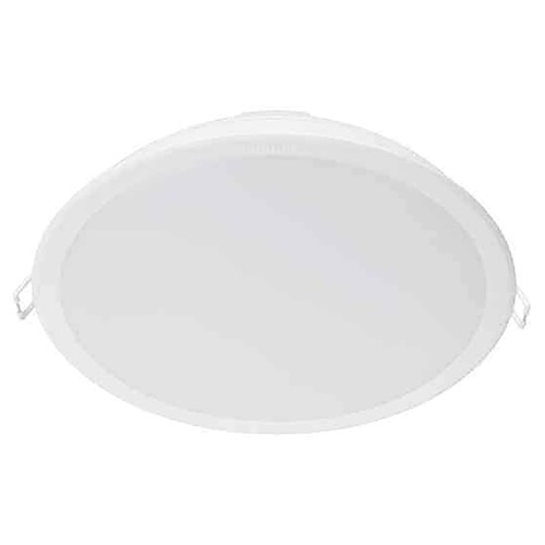 Downlight empotrable redondo 23,5 W 215 mm, luz neutra 6500K, color blanco PHILIPS.
