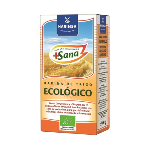HARIMSA Harina de trigo ecológica HARIMSA 500 g.