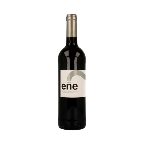 Vino tinto crianza con denominación de origen Ribera del duero EÑE botella de 75 cl.