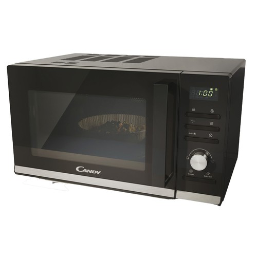 Microondas con grill CANDY Wave 500, color negro, capacidad 23L, potencia 900W, grill: 1000W.
