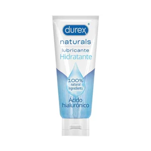 DUREX Gel lubricante íntimo con ácido hialurónico y acción hidratante DUREX Naturals 100 ml.