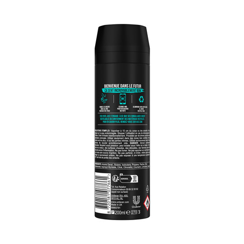 AXE Desodorante en spray para hombre con protección anti transpirtante hasta 48 horas AXE Apollo 200 ml.