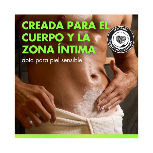 GILLETTE Labs body + intimate Crema 2 en 1 de afeitado corporal y limpiadora 177 ml. 