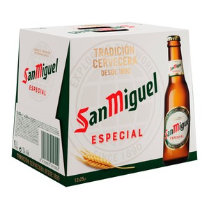 Imagen de SAN MIGUEL ESPECIAL Cervezas pack de 12 Botellines de 25 cl.