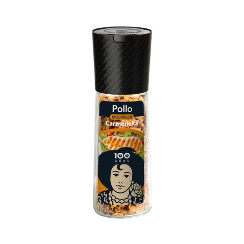 CARMENCITA Sazonador para pollo sensaciones de la Provenza en molinillo frasco de 36 g