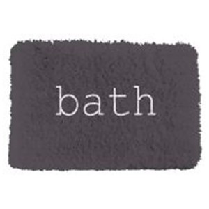 Imagen de Alfombra de baño con reverso látex 50x80cm, densidad de 1300g/m², Bath ACTUEL.
