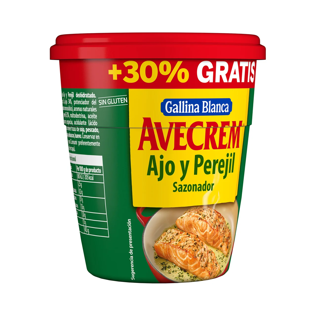 Ajo y perejil 80 g.
