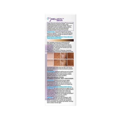 LA ROCHE POSAY Mela B3 Sérum dermatológico despigmentante intensivo 30 ml.