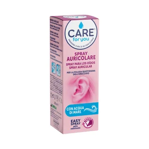 CARE FOR YOU Spray de uso regular, con agua de mar, para la higiene del oido CARE FOR YOU 125 ml.