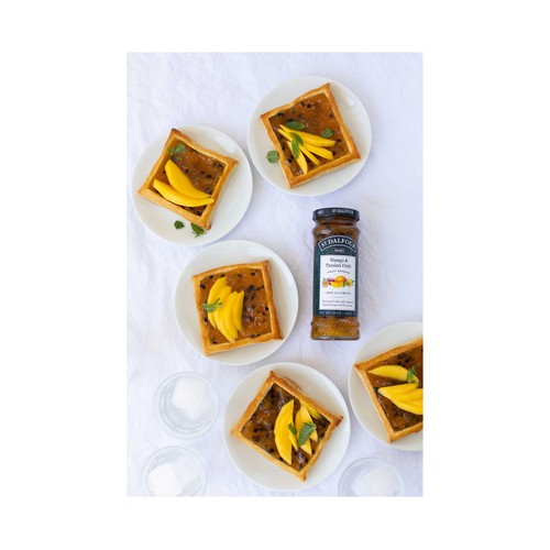 ST.DALFOUR Radsodia fruta, confitura de maracuyá y mango 284 g.