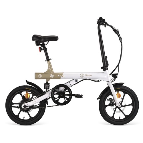 Bicicleta eléctrica plegable YOUIN Rio, 250W, 7 velocidades, ruedas 16”, autonomía hasta 45km..