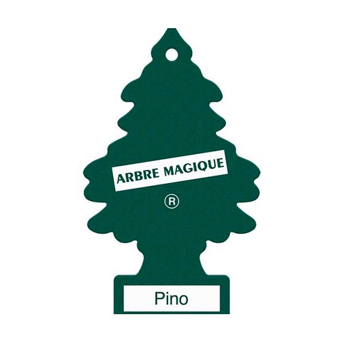 Ambientador de coche mono pino, ARBRE MAGIQUE.