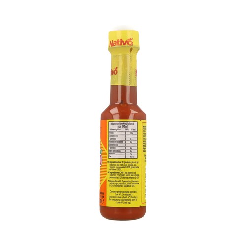 NATIVO Salsa de ají picante frasco de 220 gr