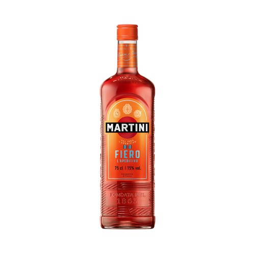 MARTINI Fiero Aperitivo ideal para mezclar con tónica botella  75 cl.