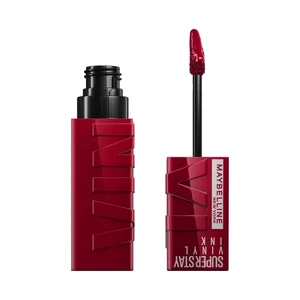 MAYBELLINE Superstay vinyl ink  tono 055 Royal Lápiz de labios en tinta líquida con acabado efecto vinilo.