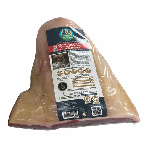 ALCAMPO CULTIVAMOS LO BUENO Centro jamón de bellota ibérico 50% raza ibérica. - Loncha normal 2 a 3 mm