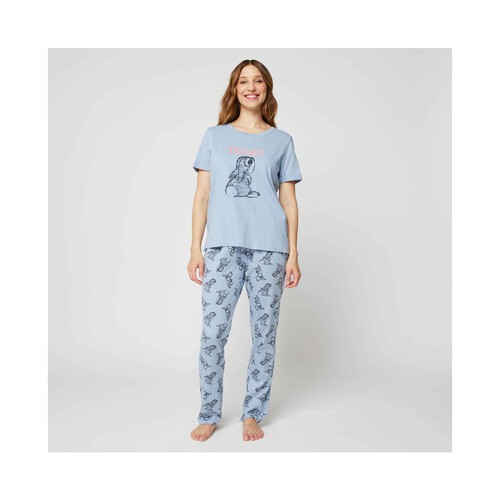 Pijama de algodón mujer DISNEY, talla M.