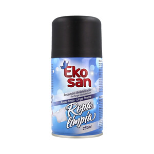 EKOSAN Ambientador recambio , ropa limpia EKOSAN 250 ml