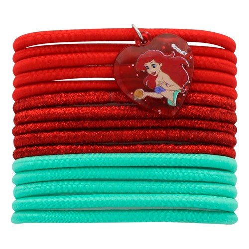 DISNEY Princess Gomas elásticas de colores para cabello grueso 15 uds.