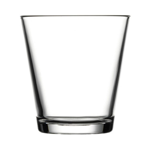 Pack de 6 vasos de agua City, con capacidad de 30,8 centilitros y fabricados en vidrio DISELMA.